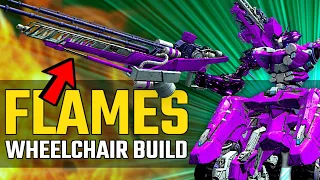 ♿🔥 WHEELCHAIR FLAMETHROWER BUILD DOMINATES ARMORED CORE 6 PvP