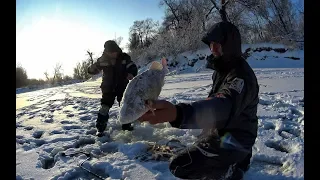 НОРМА ВЫЛОВА С ОДНОЙ ЛУНКИ ЗА 20 МИНУТ!!!Жор ,крупный окунь на балансир,рыбалка 2020