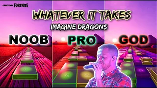 Imagine Dragons - Whatever It Takes - Noob vs Pro vs God (Fortnite Music Blocks) With Map Code