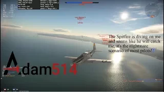 War Thunder P51H vs Spitfire Mk14c