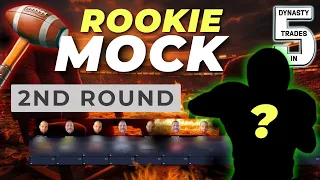 2024 ROOKIE MOCK Draft (🔨2nd ROUND🔨) - Dynasty Fantasy Football 2024