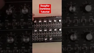 Here is a snippet from my video on how to use the doepfer darktime #doepfer #musicproduction #midi