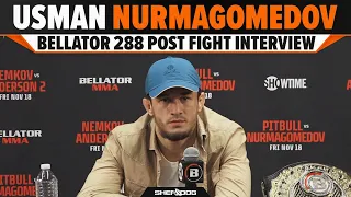 Usman Nurmagomedov | Bellator 288: Post Fight Interview