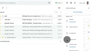 How to: Change your Inbox Layout in Gmail