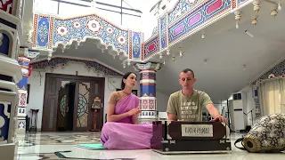 Hare Krishna-kirtan-Поём для Панча Таттвы-19.07.21