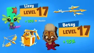 Level Up Battle || Betsy vs Lizzy || Zooba