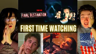 REACTING to *Final Destination (2000)* THIS IS INSANE!! (First Time Watching) Horror Movies