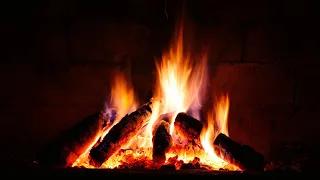 🔥 The Best 4K Relaxing Fireplace with Crackling Fire Sounds 30 min No Music