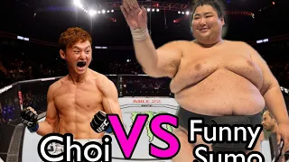 UFC4 | Dooho Choi vs Funny Sumo (EA Sports UFC 4) wwe mma