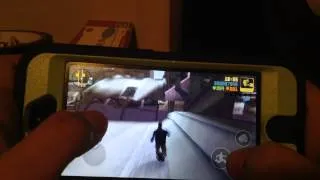 How to get across the broken bridge in GTA 3 app