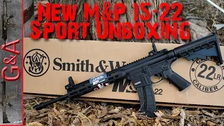 New M&P 15-22 Sport Unboxing Smith & Wesson