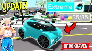 WSZYSTKIE 35 LOKALIZACJE JAJEK WIELKANOCNYCH na BROOKHAVEN w ROBLOX! 🥚 EASTER UPDATE!