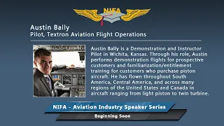 NIFA Aviation Industry Speaker Series - Austin Bally