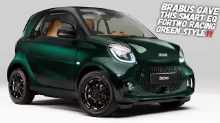 Check Out This Brabus Smart EQ Fortwo Racing Green Edition