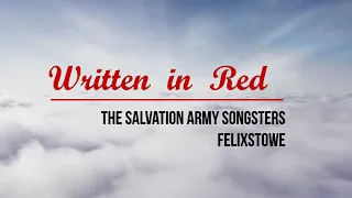 'Written in Red' - The Salvation Army Songsters, Felixstowe