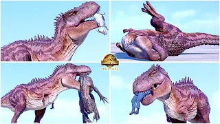 Tarbosaurus All Perfect Animations & Interactions 🦖 Jurassic World Evolution 2 - Cretaceous Predator