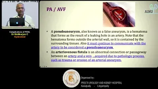 Complications of PCNL - Dr C Mallikarjuna (Hyderabad)