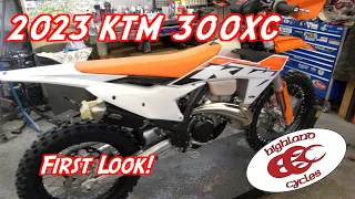 2023 KTM 300XC First Look | Highland Cycles | Throttle Body Injection