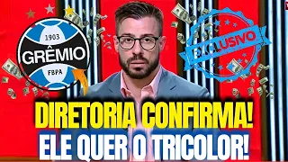 PLANTÃO URGENTE! REFORÇO DE PESO PINTANDO! AGITOU A NAÇÃO! ULTIMAS NOTÍCIAS DO GRÊMIO