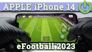 ❗️ iPhone 14 - eFootball PES 2023 - Best Football Simulator?! | GAMING TEST 🔥| A15 Bionic | iOS 16