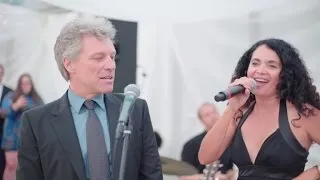 Wedding Guest Jon Bon Jovi Surprises Everyone By Performing His Song