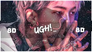 ⚠️🔪[8D] BTS - UGH | BASS BOOSTED STADIUM EFFECT | [USE HEADPHONES 🎧] 방탄소년단 MOTS 7