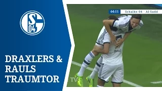 Draxler und Raúl erzielen das Tor des Jahres 2013