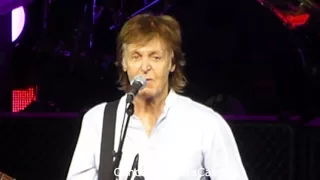 PAUL McCARTNEY "Birthday" & Fans Onstage 7/8/16  Milwaukee, WI