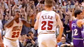 Steve Kerr's clutch jumper clinches Bulls' 1997 title