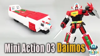 Mini Action 03 Daimos Action Toys Review