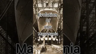 Evolution of Mauretania #trending #mauretania #ship #cunardline #editing #