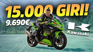 KAWASAKI NINJA ZX-4RR (2024): LA MINI-SPORTIVA DA 15.000 GIRI! - Test Ride ITA