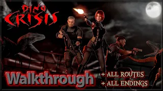 Dino Crisis [PS] - Walkthrough / All Endings / All Routes