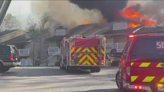 Families displaced after Marietta apartment fire