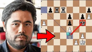Hikaru Nakamura's Perfect Defense and Attack with His Queen!