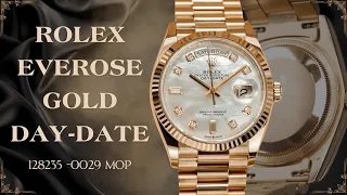 Đồng hồ Rolex Everose Gold Day-Date 36mm 128235 -0029 MOP