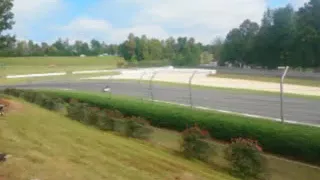 Vintage Motorcycle Sidecar Racing at Barber Vintage Festival