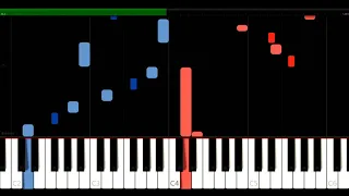 Menuet from Orchestral Suite No. 2 in B minor - BWV 1067 - J.S. Bach - Synthesia HD 60 fps