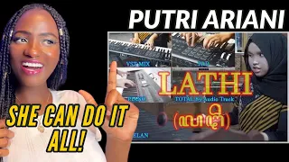 Those High Notes! PUTRI ARIANI COVERS WEIRD GENIUS - LATHI ft. SARA FAJIRA | SINGER FIRST REACTION!