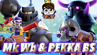 Go Top1 with New Mk Wb & PEKKA BS deck😉-Clash Royale