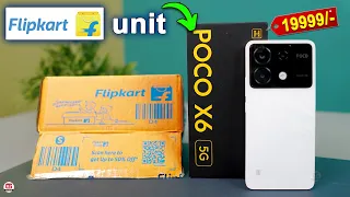 POCO X6 5G Flipkart Unit POCO X6 Unboxing, Camera, Gaming, Battery and POCO X6 vs Redmi Note 13 Pro