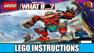 LEGO Instructions | Marvel | 76194 | Tony Stark’s Sakaarian Iron Man