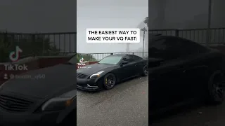 How to make your VQ fast! G37/370z!