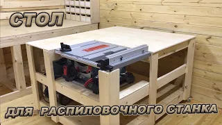 Стол для распиловочного станка!