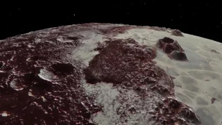 NASA смоделировало полет над Плутоном на основе данных и снимков аппарата New Horizons