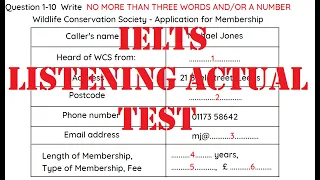 IELTS Listening Actual Test 2024 // Test 2 (With Answers)