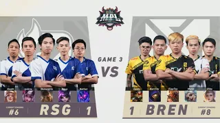 MPL-PH S8 W3D3 RSG VS BREN Game 3