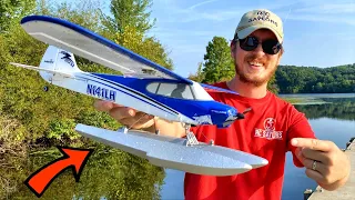 Cheapest Smart Plane with FLOATS that is EASY TO FLY for Beginners!!! - HobbyZone Sport Cub S 2 RTF