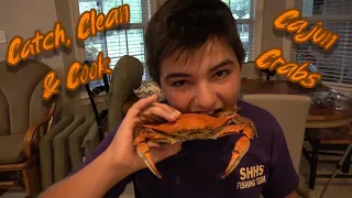 Louisiana Crabbing - Catch, Clean & Cook Cajun Style