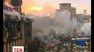 Хронологія нічного протистояння, що відбулось на Майдані